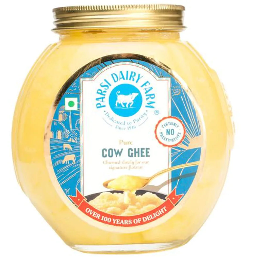 Parsi Dairy Farm 100% Natural Cow Ghee, 1 L Jar – Fetch N Buy