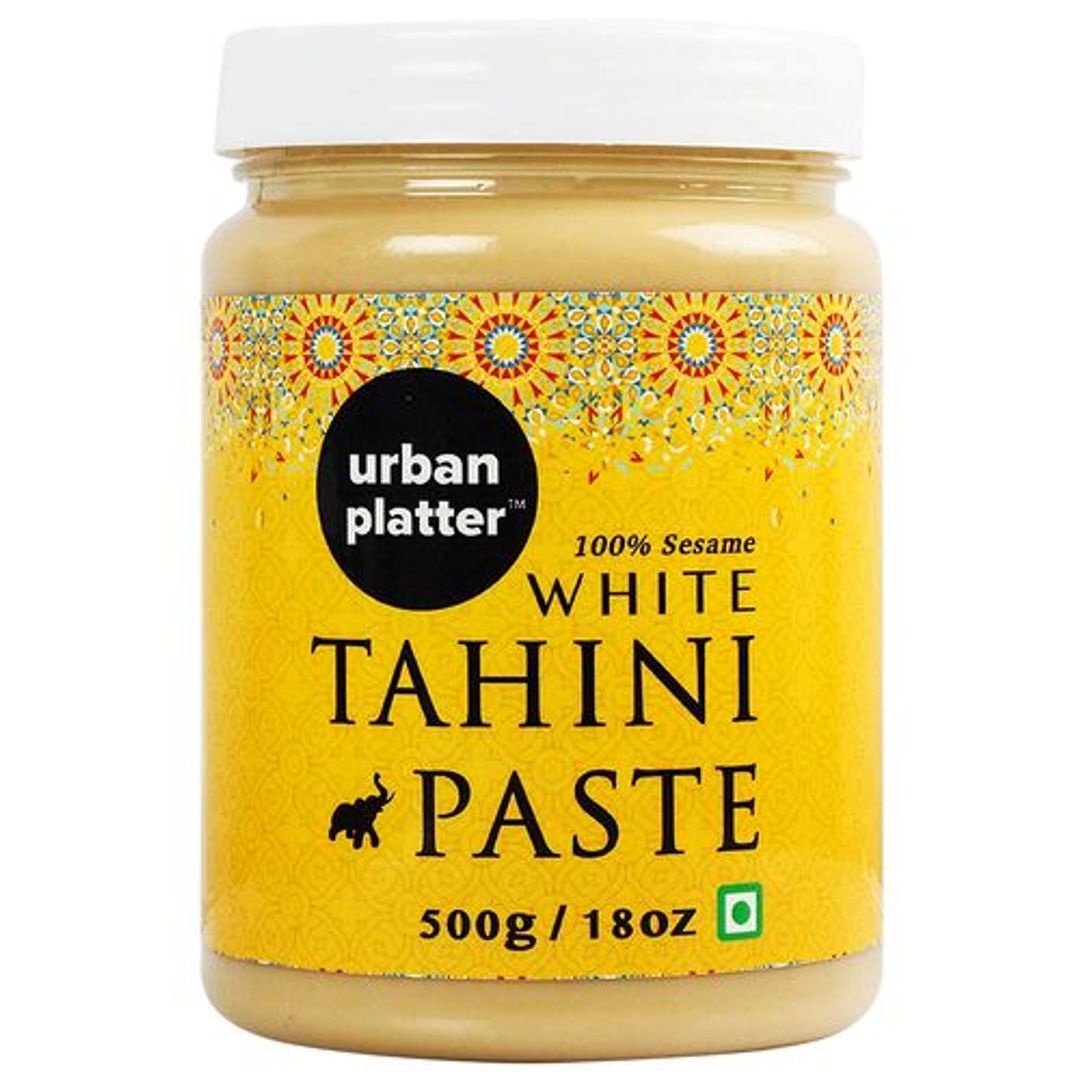 Urban Platter White Tahini Paste - 100% Sesame, 500 g Jar – Fetch N Buy Urban Platter White Tahini Paste - 100% Sesame, 500 g Jar – Fetch N Buy
