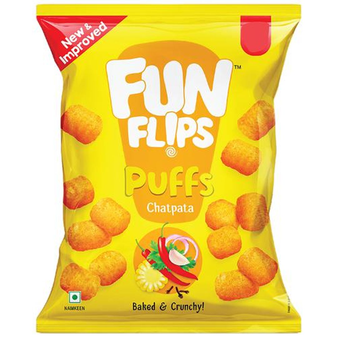 Fun Flips Puffs Chatpata Baked 18 g Fetch N Buy Fun Flips Puffs Chatpata Baked 18 g Fetch N Buy