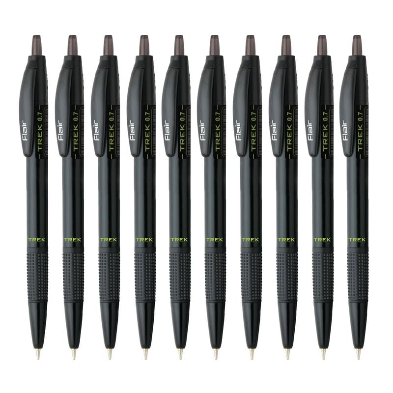 Retractable Uni Ball Click Pen FLAIR Trek Retractable Mechanism