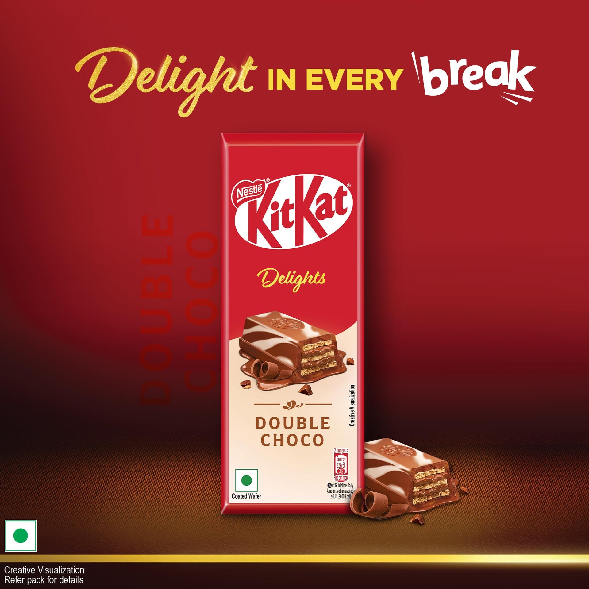 Fetch Delights KitKat Delights Double Choco, 63 g – Fetch N Buy