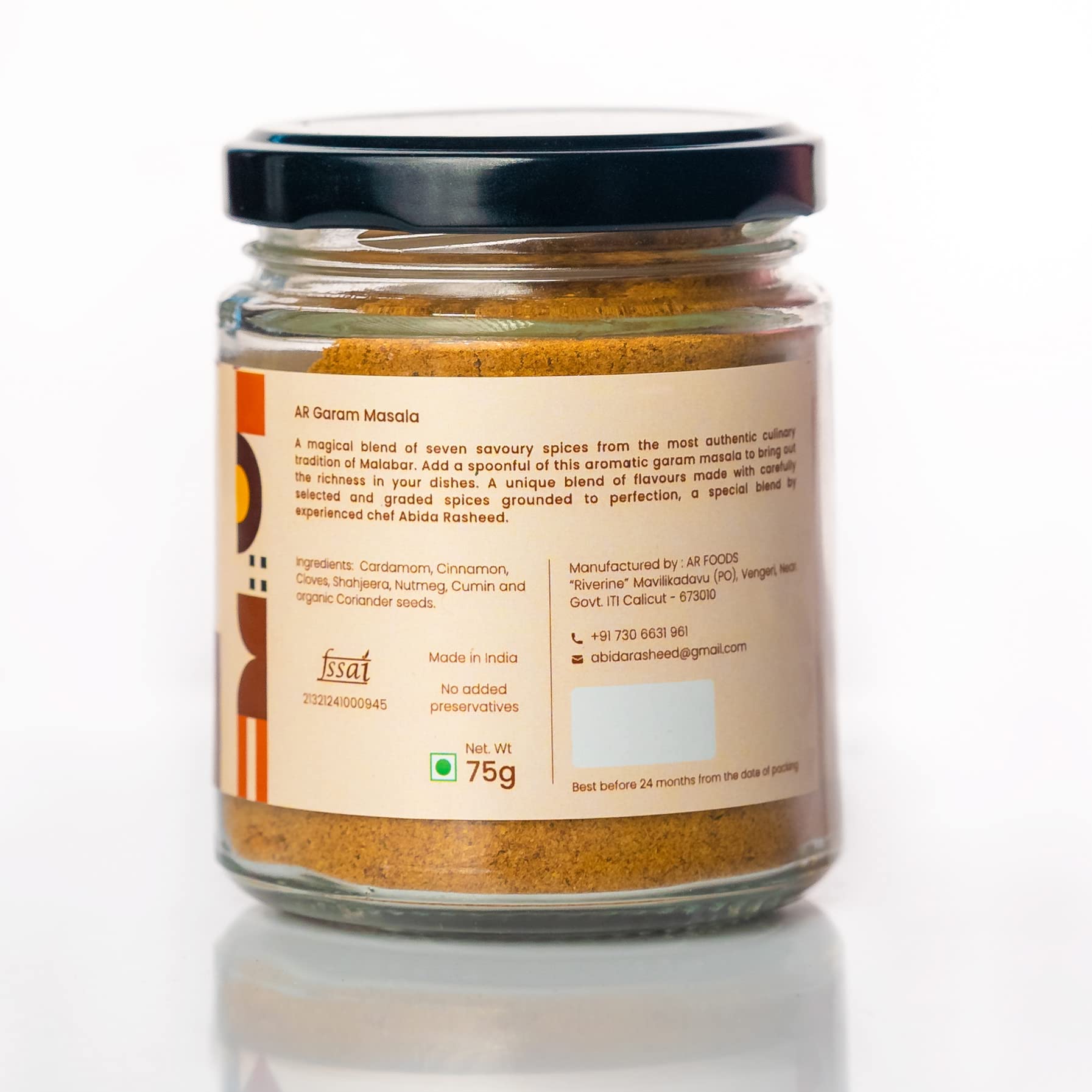 Abida Rasheed Masala ABIDA RASHEED Organic Home Made Garam Masala By Chef Preservative Free ...