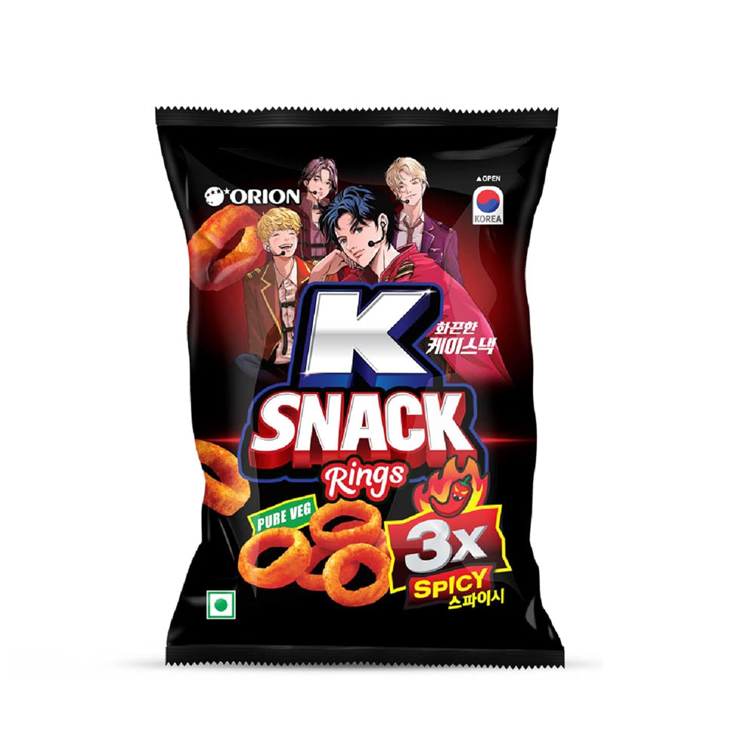 Kimchi Rings Orion K Snacks Korean Chips Kimchi & 3x Spicy Rings Combo 70gx4 – Fetch ...