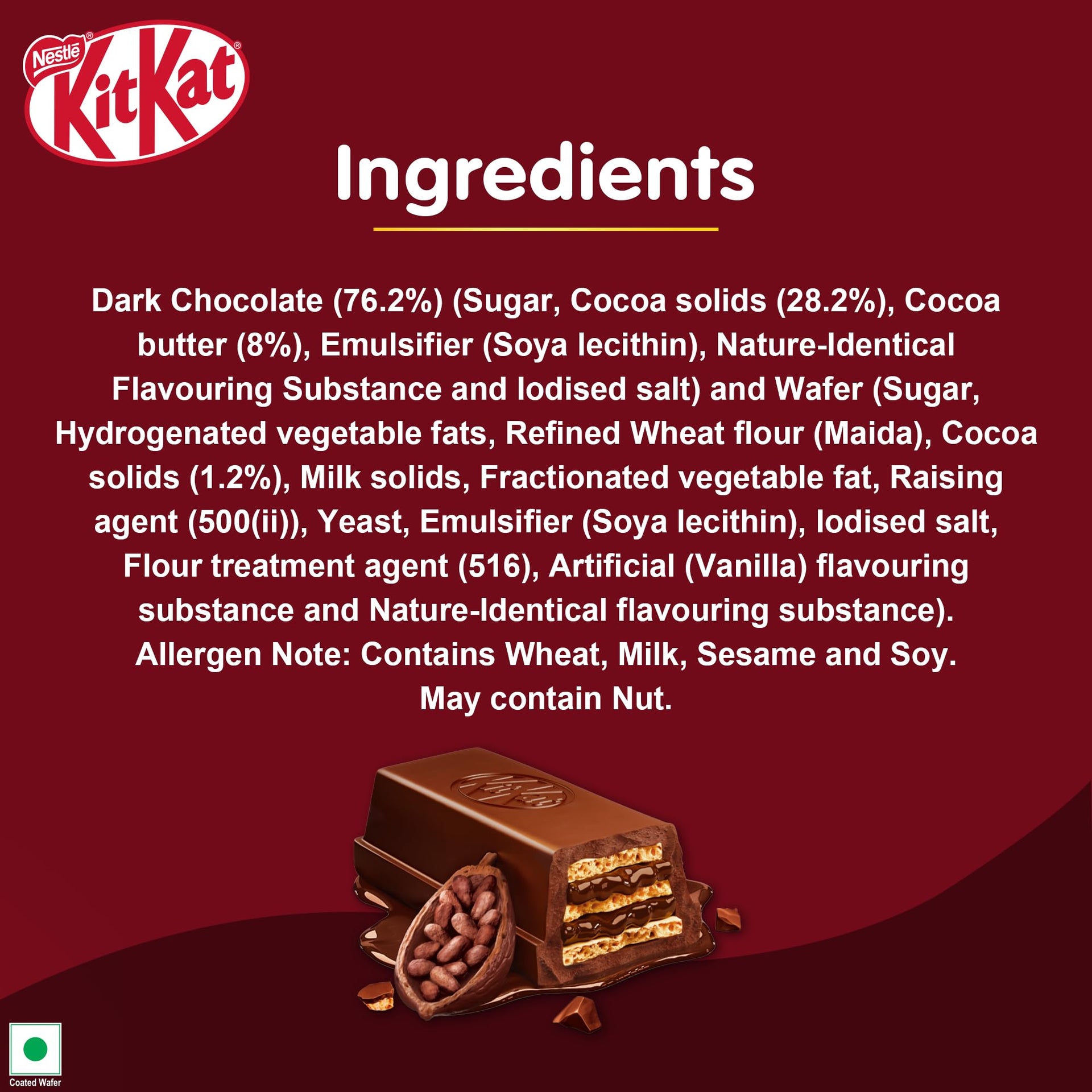 Fetch Delights Nestlé KITKAT Delights Dark, 150 g – Fetch N Buy
