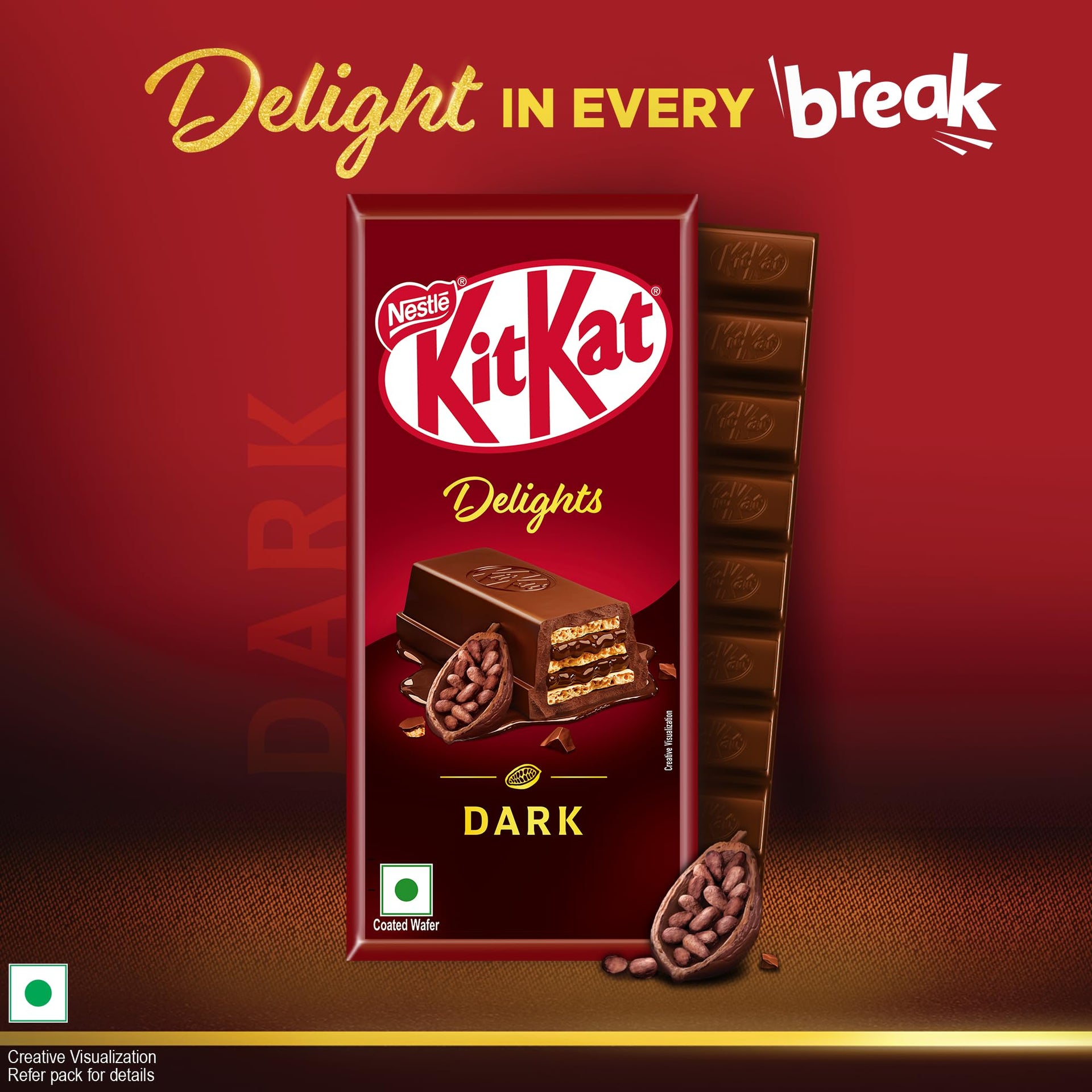 Fetch Delights Nestlé KITKAT Delights Dark, 150 g – Fetch N Buy