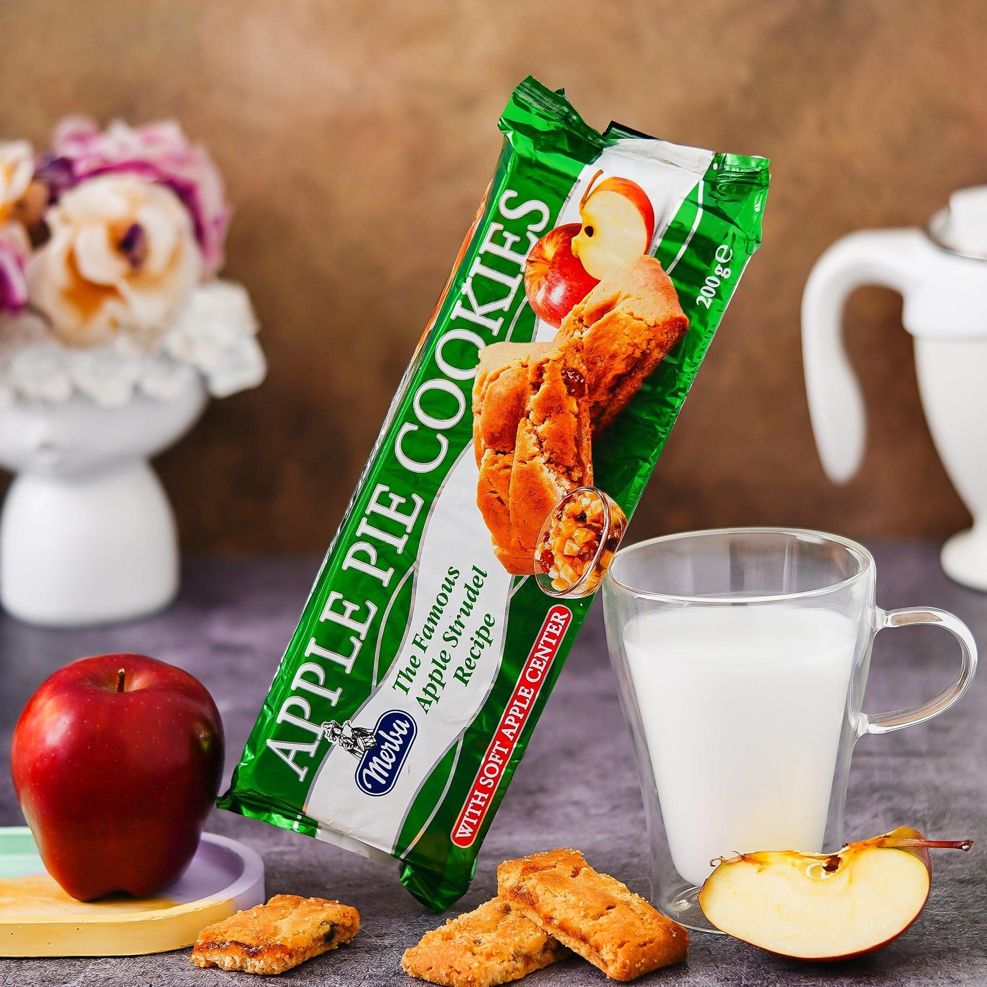 Fetch Delights Apple Pie Cookies, Authentic Apple Pie Delight, 200g – Fetch N Buy