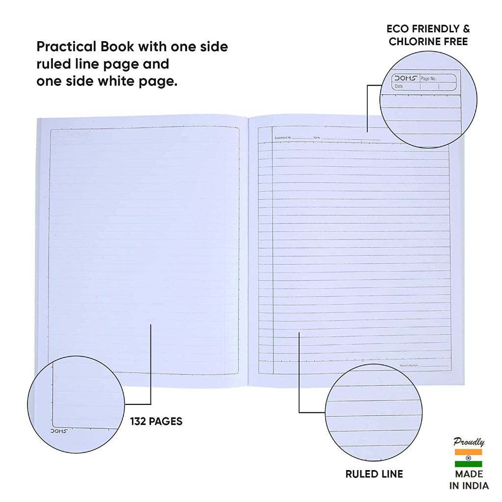 Math One Side Ruld Book Doms General Practical Book - One Side Ruled And One Side Plain – Fetch ...