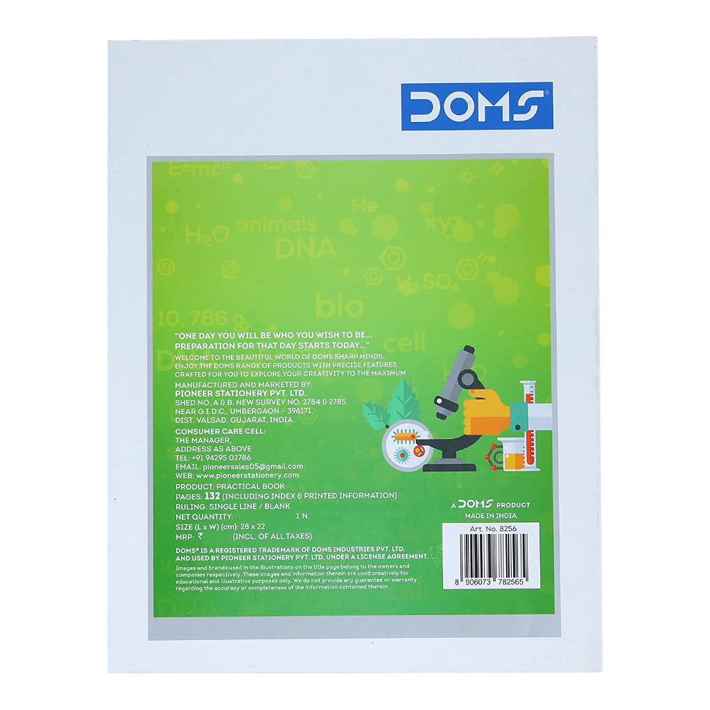 Single Cash Ruled Doms General Practical Book - One Side Ruled And One Side Plain – Fetch ...