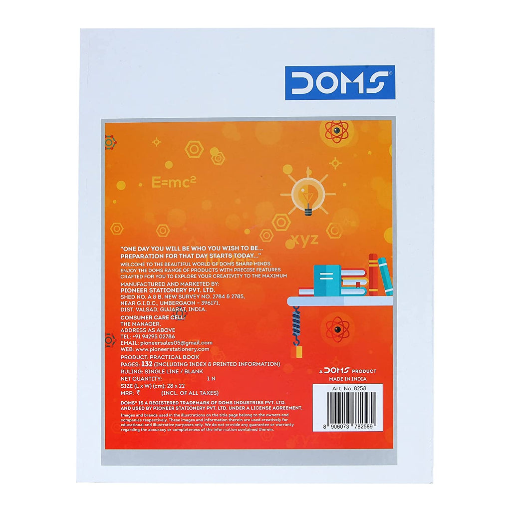 Single Cash Ruled Doms General Practical Book - One Side Ruled And One Side Plain – Fetch ...