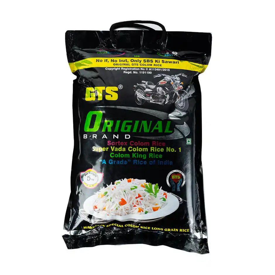 Gts Rice GTS Original Kolam Rice - 5kg – Fetch N Buy