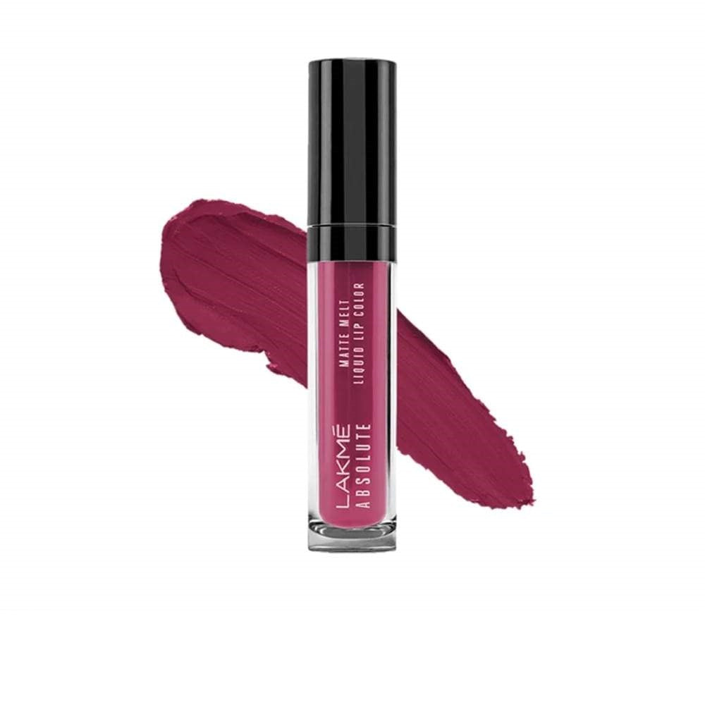 Absolute Feast Lakmฤ Absolute Matte Melt Liquid Lip Color, Mulberry Feast โ Fetch N Buy