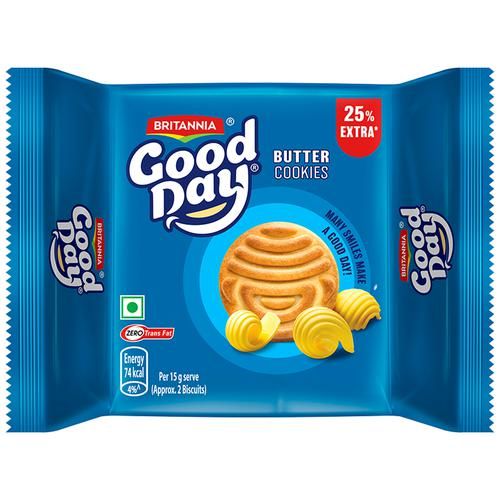 Get BRITANNIA GOOD DAY BUTTER BISCUITS - 1 PACK online, UK – Lakshmi Stores  UK