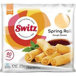 Switz Spring Roll Switz Spring Roll Sheets - 6X6, 40 pcs Pouch – Fetch N Buy
