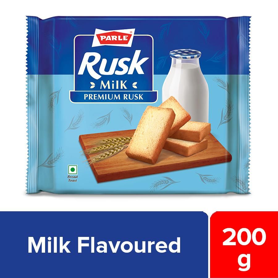 Parlese Rusk Parle Premium Milk Rusk, 200g – Fetch N Buy