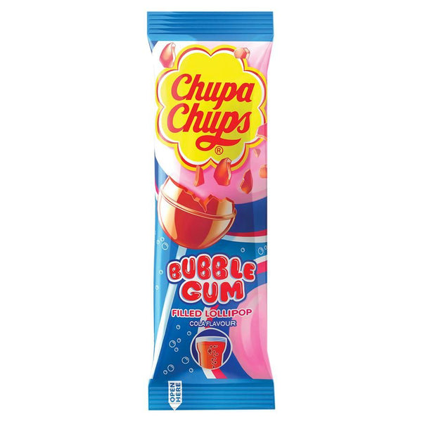 Chupa Chups Lollipop - Assorted Gum-Filled Lollipop, Display Hanger, 1 –  Fetch N Buy