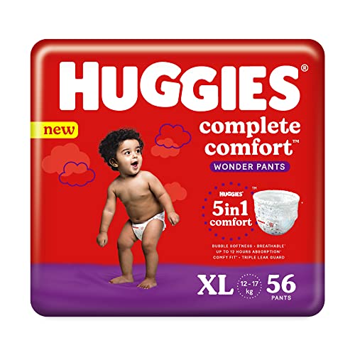 Cotton Pant Diapers Huggies Wonder Pants S 86, Size: Small, Age Group:  Newly Born at Rs 730/pack in Mumbai