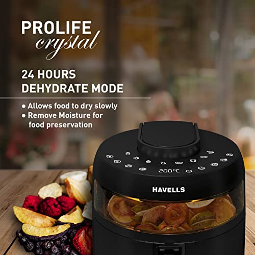 Havells Air Fryer Prolife Crystal See Through Window 85 Less Oil havells-air-fryer-prolife-crystal-see-through-window-85-less-oil