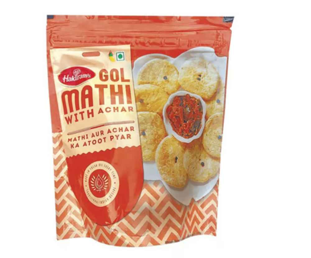 Haldiram's Gol Mathi, With Achar - 170G each – Fetch N Buy